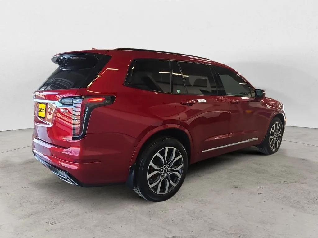Used 2024 Radiant Red Tintcoat Cadillac Sport image 5