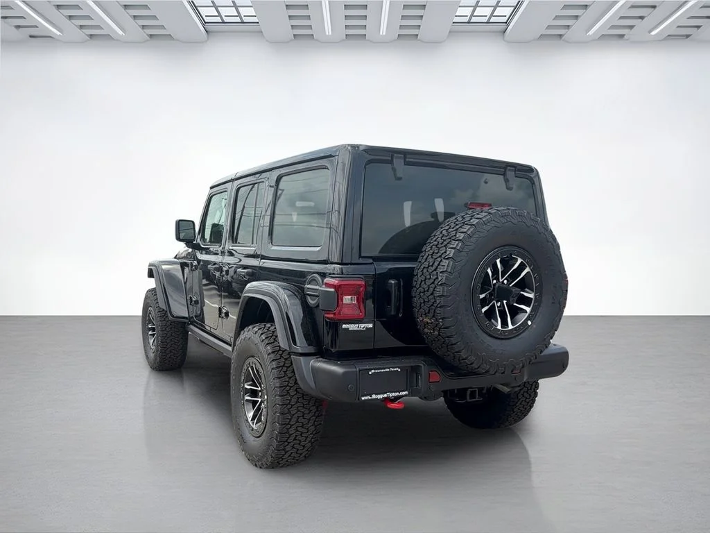 New 2026 Black Clear-Coat Exterior Paint Jeep Rubicon X image 5