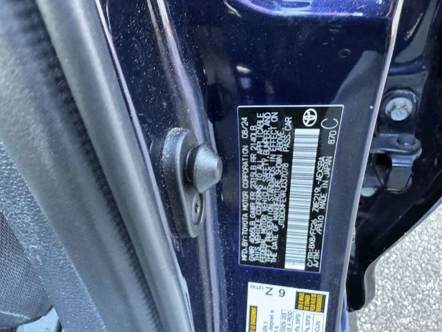 Used 2024 Blue Toyota SE image 24
