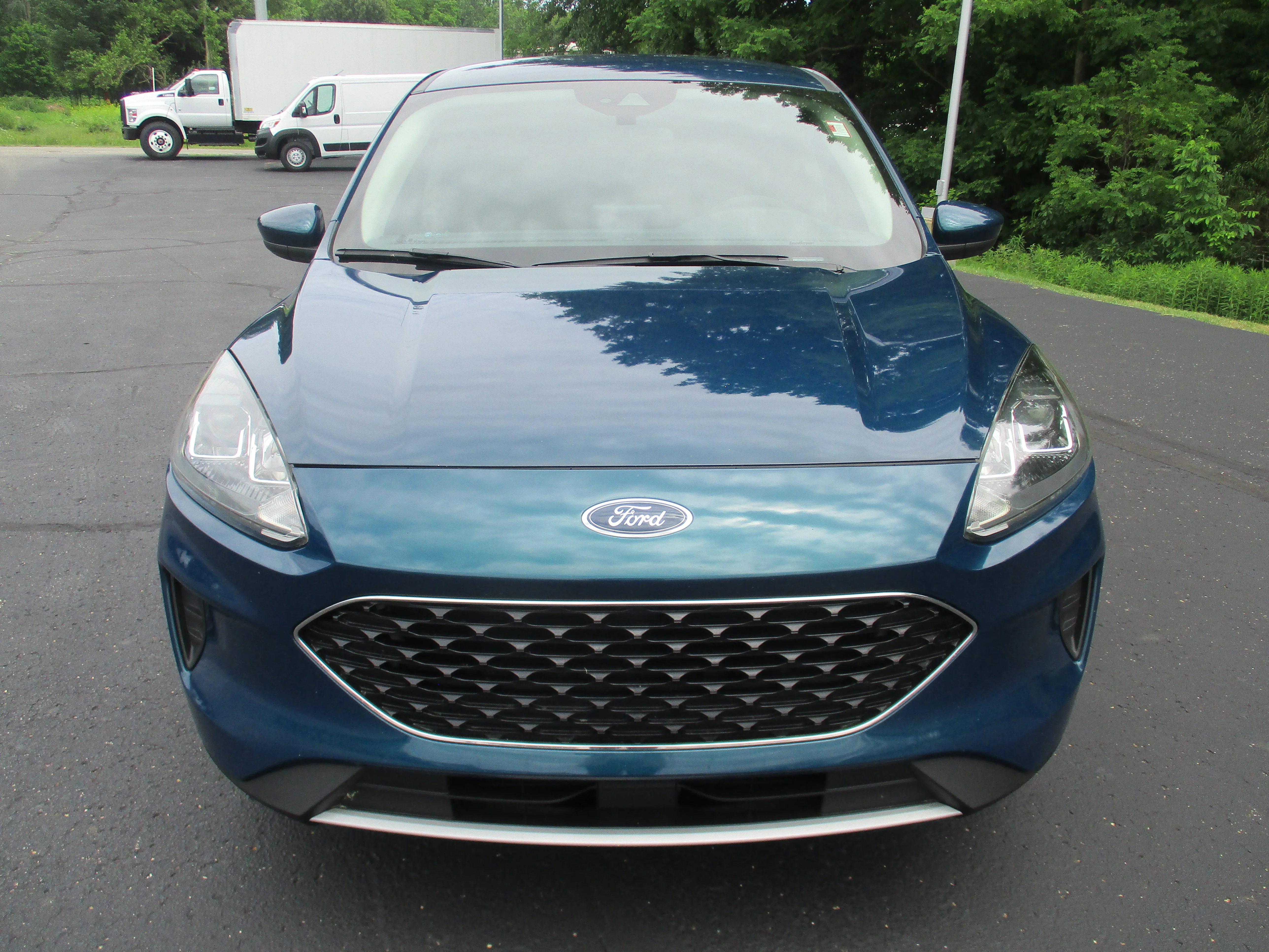 Used 2020 Dark Persian Green Metallic Ford SE image 5