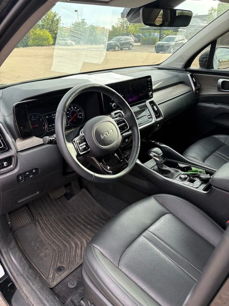 Used 2023 Ebony Black Kia X-Line EX image 9