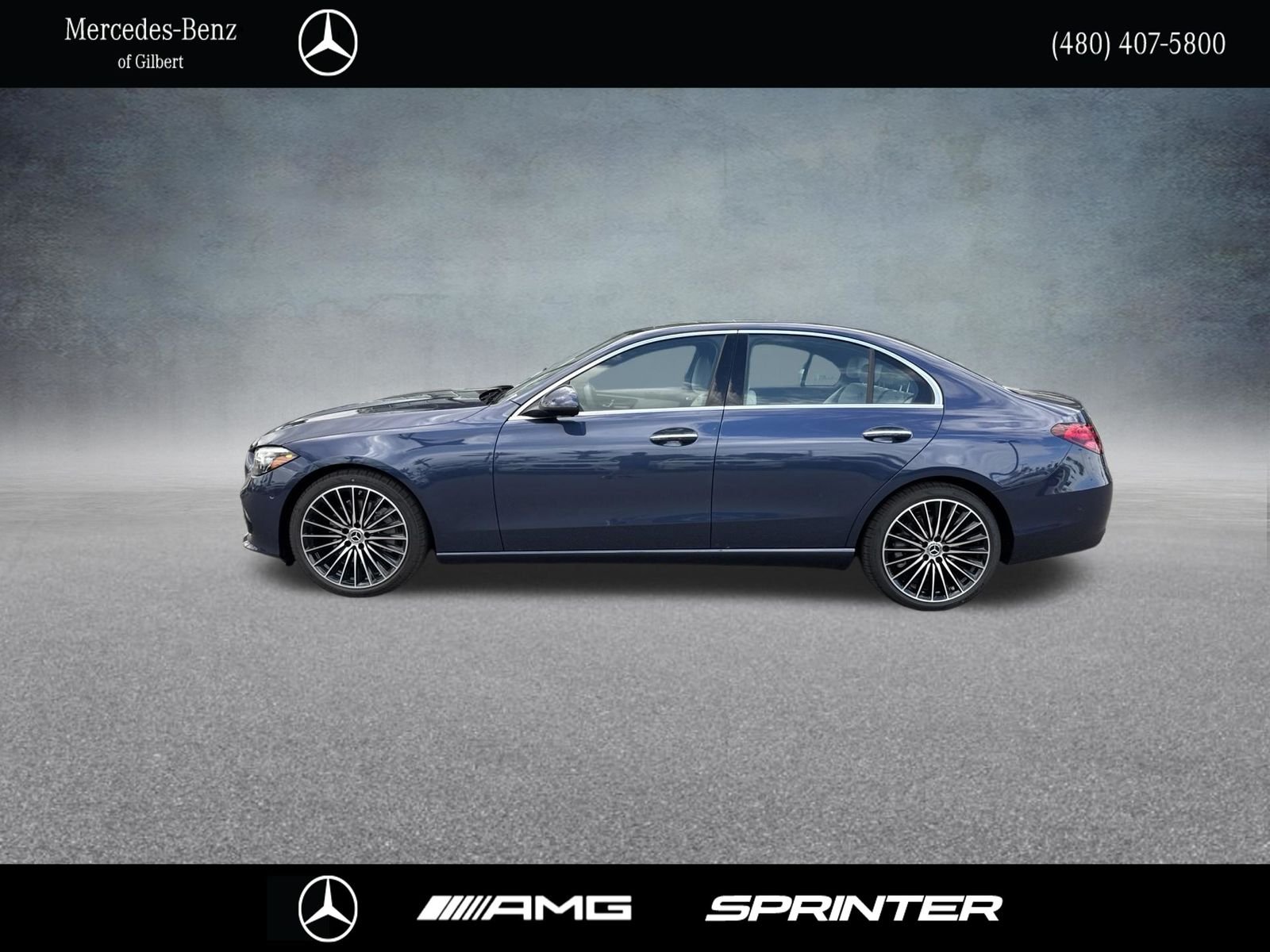 New 2026 Twilight Blue Metallic Mercedes-Benz C 300 image 3
