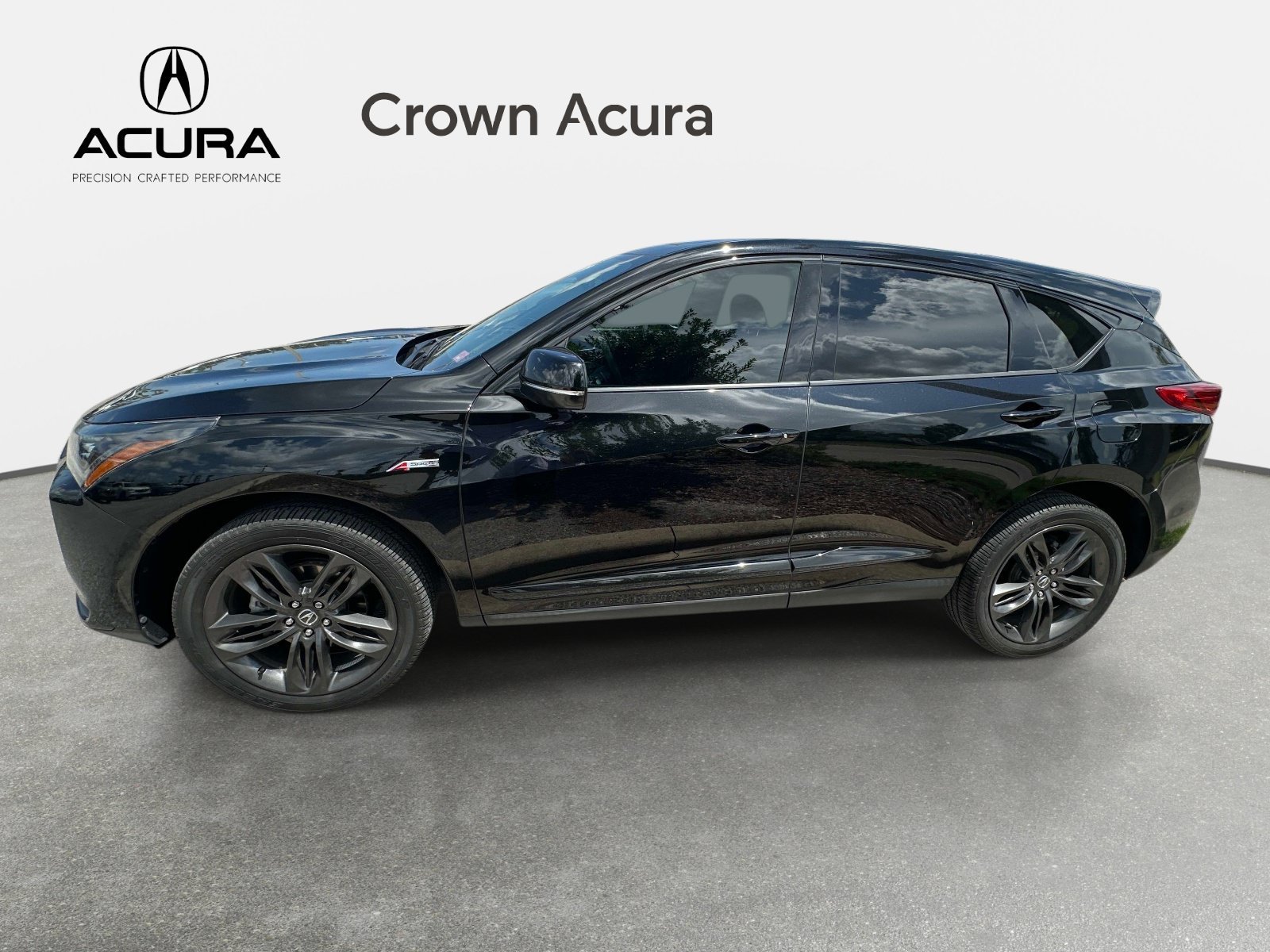 Used 2023 Black Pearl Acura w/A-Spec Package image 2