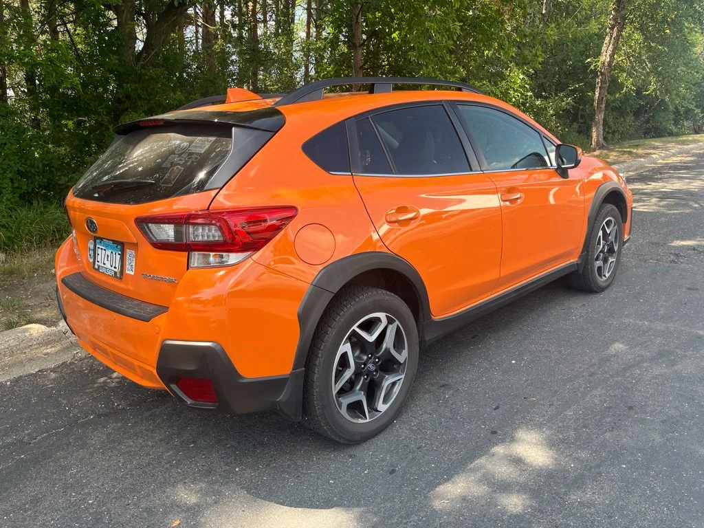 Certified Used 2020 Orange Subaru Limited image 2