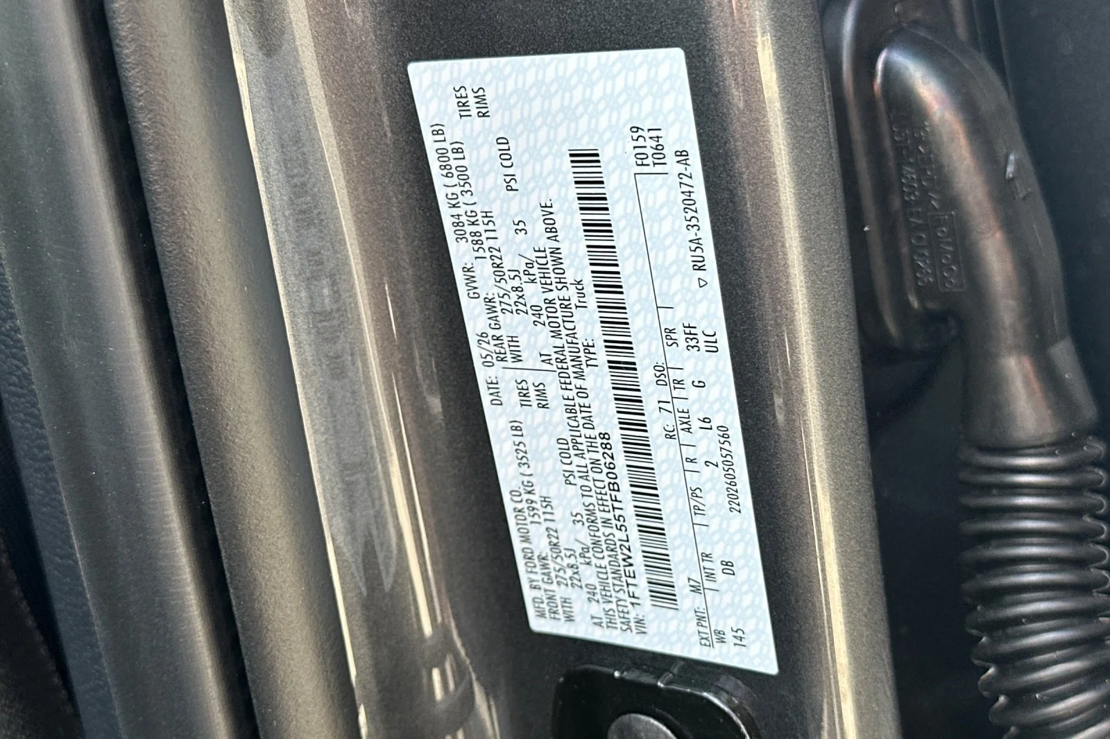 New 2026 Carbonized Gray Metallic Ford Lobo with Leather image 27