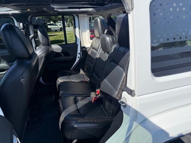 Certified Used 2021 Bright White Clearcoat Jeep Unlimited Sahara High Altitude image 9