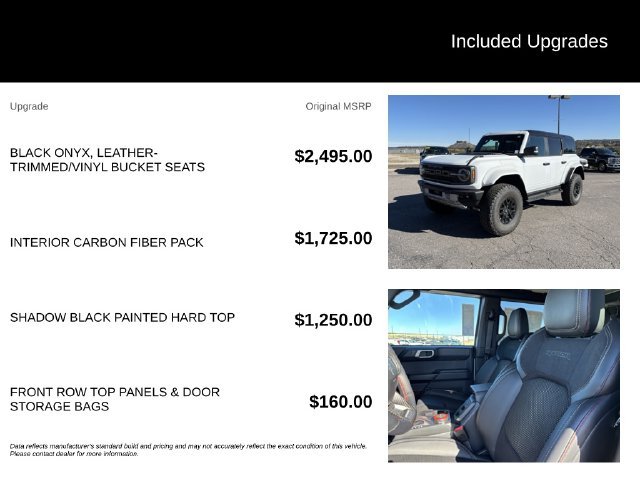 New 2026 Oxford White Ford Raptor® image 5