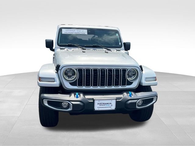 Used 2024 Silver Jeep Sahara 4xe image 8