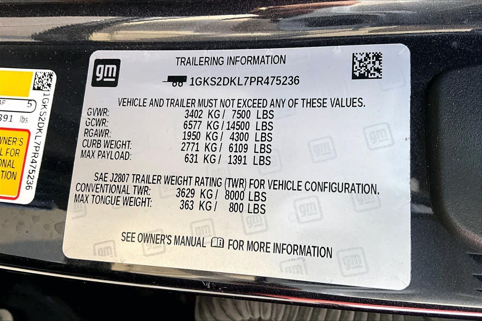 Used 2023 Titanium Rush Metallic GMC Denali image 34