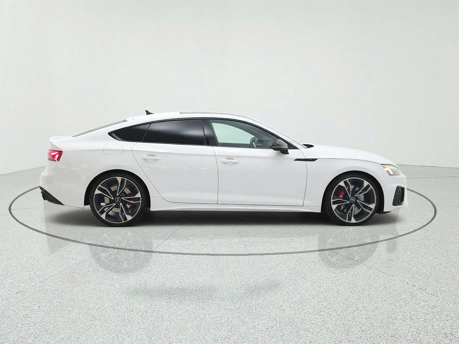 Used 2023 Glacier White Metallic Audi Premium Plus image 4