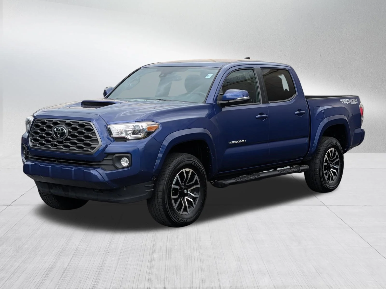 Used 2022 Blue Crush Metallic Toyota TRD Sport image 3