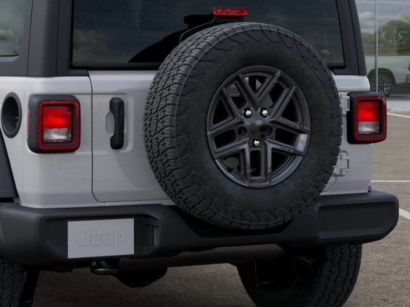 New 2026 Bright White Clear-Coat Exterior Paint Jeep Sport S image 13