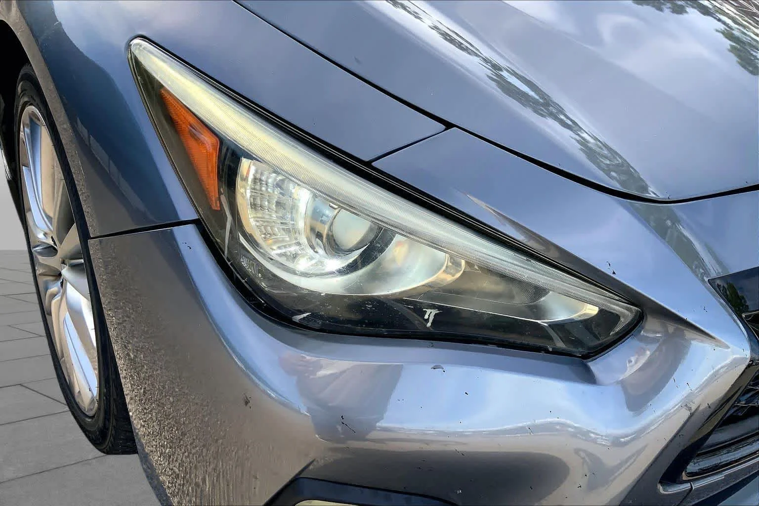 Used 2018 Graphite Shadow INFINITI 3.0t SPORT image 22