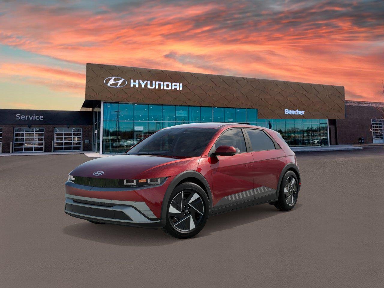 New 2026 Ultimate Red Hyundai SEL image 1