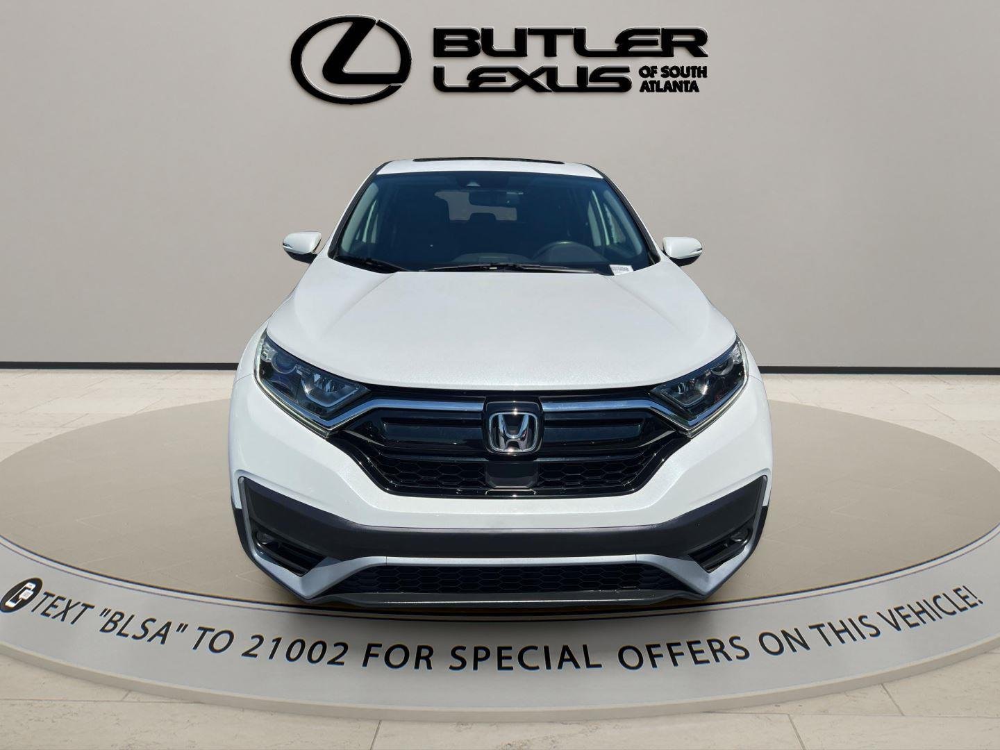 Used 2020 Platinum White Pearl Honda EX-L image 2