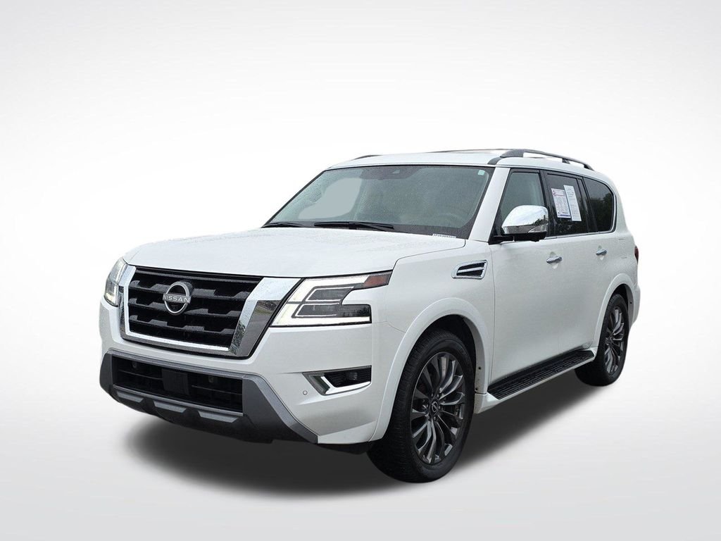 Used 2023 White Nissan Platinum image 2