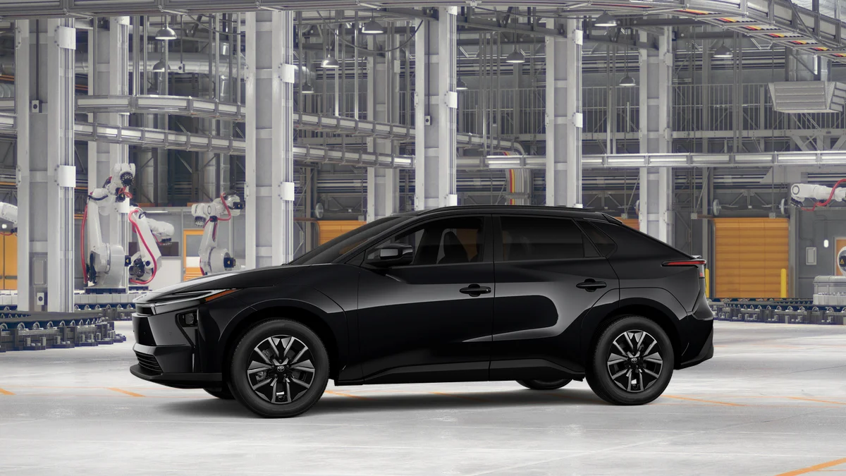 New 2027 Midnight Black Metallic Toyota XLE image 3