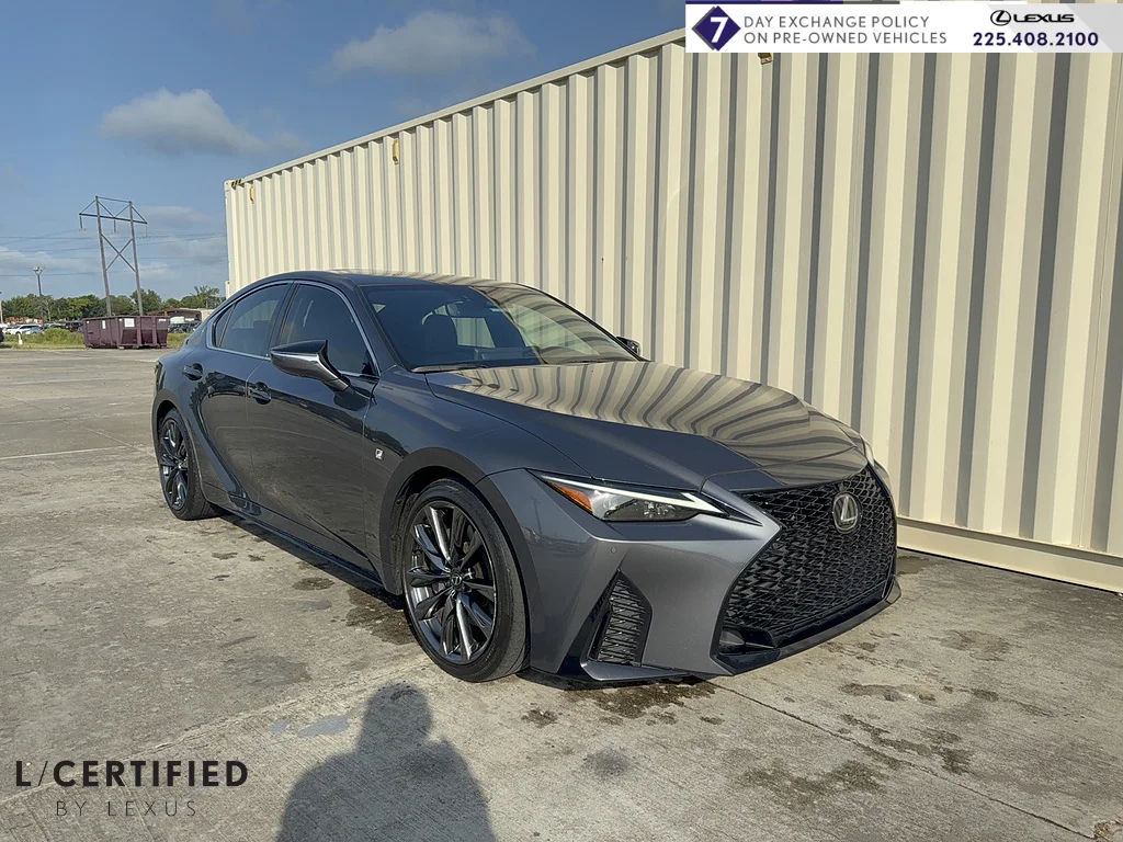 Certified Used 2024 CLOUDBURST GRAY Lexus F SPORT image 1