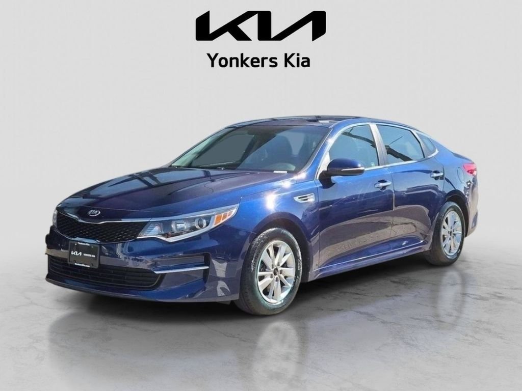 Used 2017 Blue Kia LX image 1