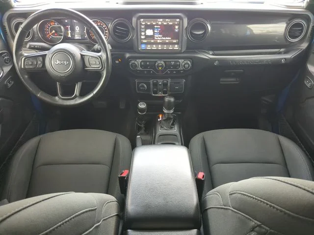 Certified Used 2021 Blue Jeep Unlimited Sport Altitude image 16