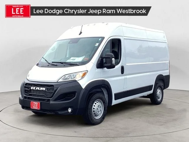 New 2026 Bright White Clearcoat Ram PROMASTER 2500 TRADESMAN CARGO VAN HIGH ROOF 136