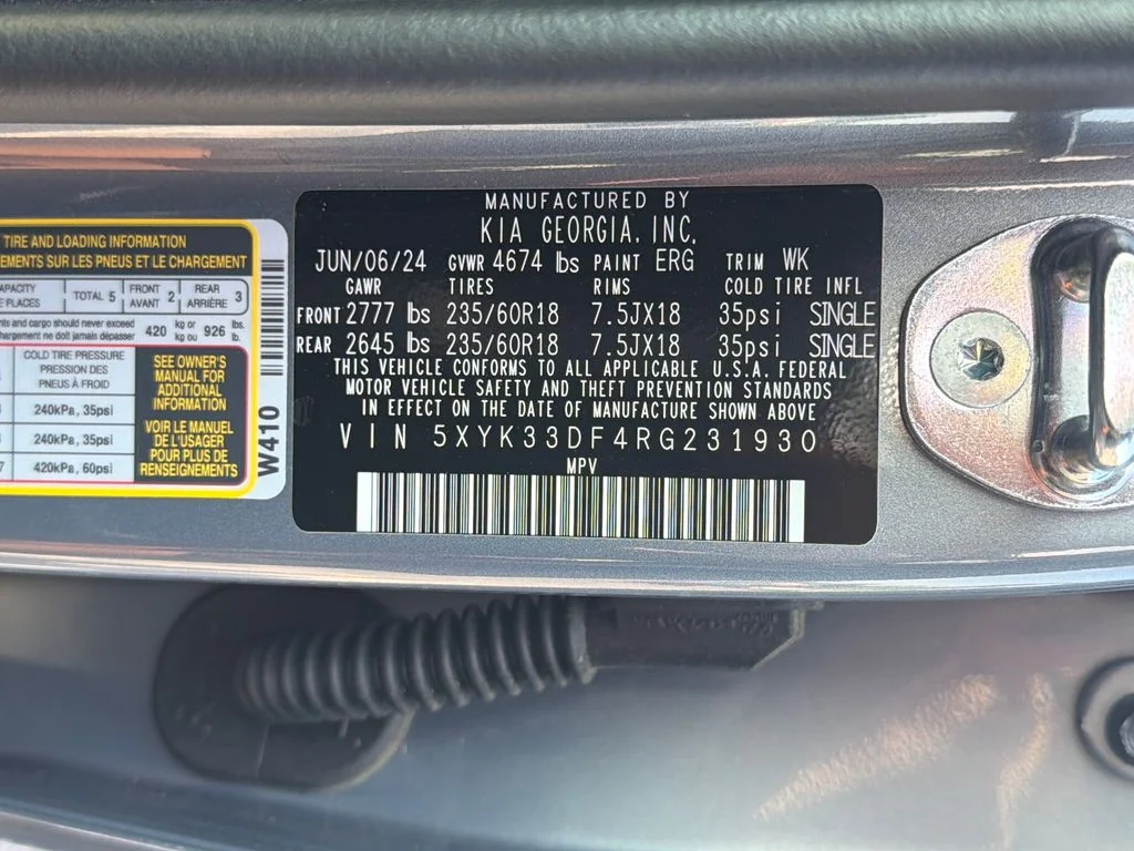 Certified Used 2024 Silver Kia EX image 30