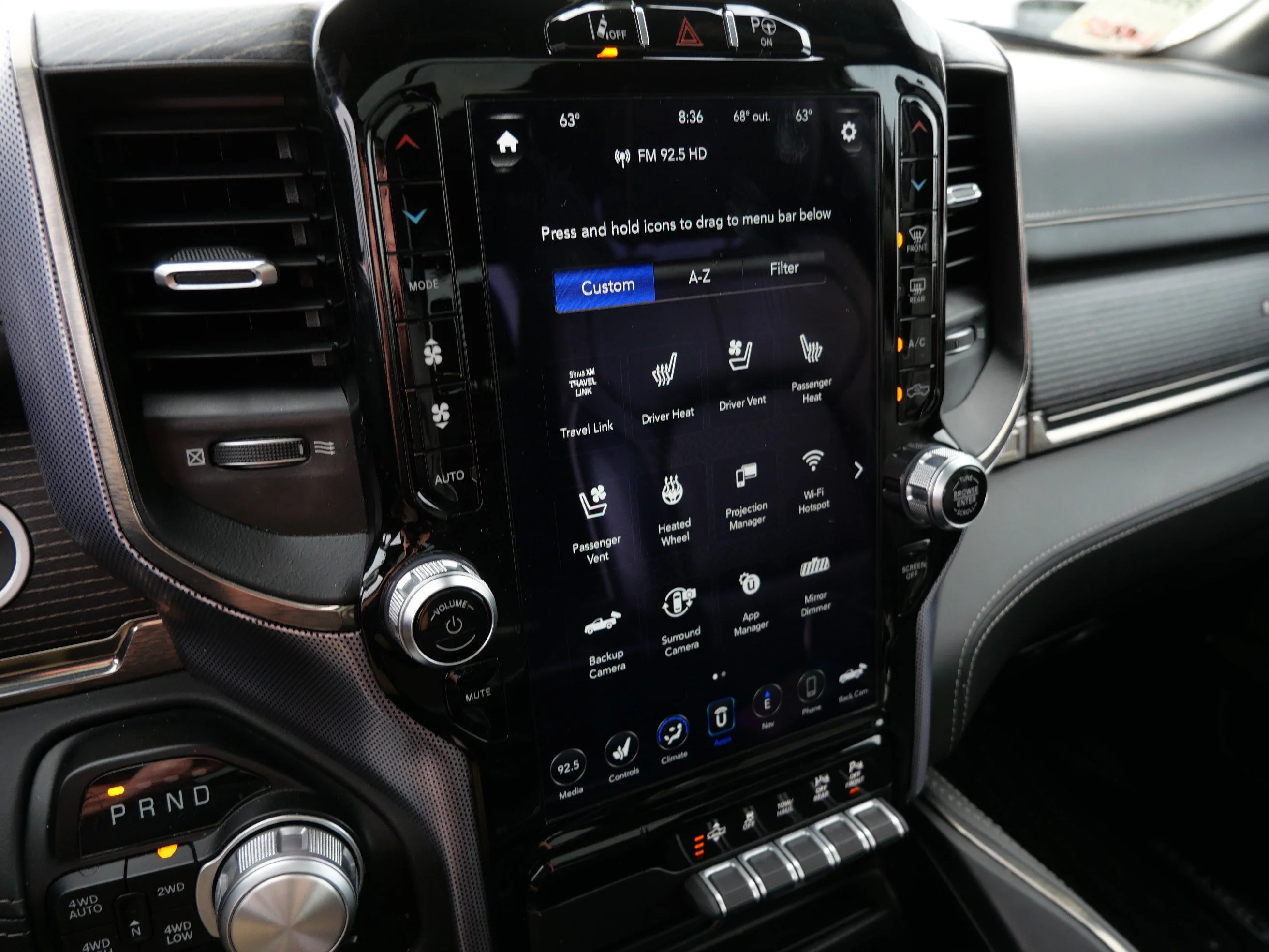 Used 2020 Diamond Black Crystal Pearlcoat Ram Limited image 41