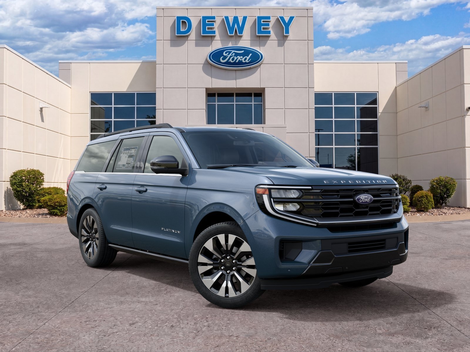 New 2027 Nocturnal Blue Metallic Ford Platinum image 4