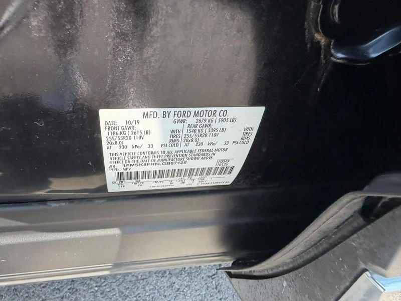 Certified Used 2020 Agate Black Metallic Ford Limited image 27