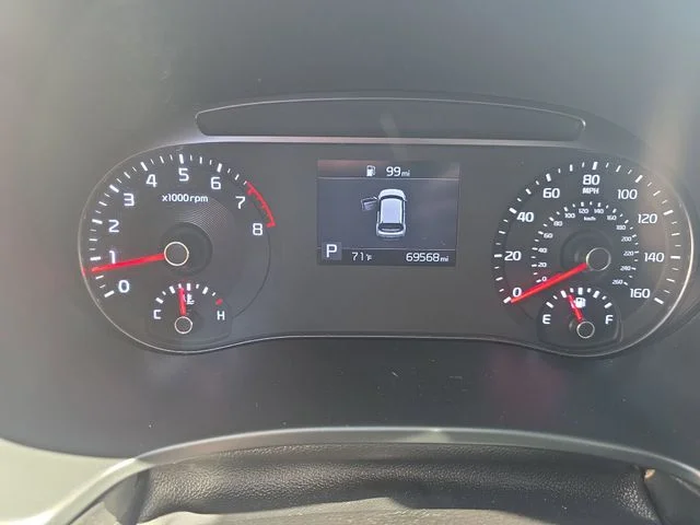 Used 2021 Orange Kia LX image 19