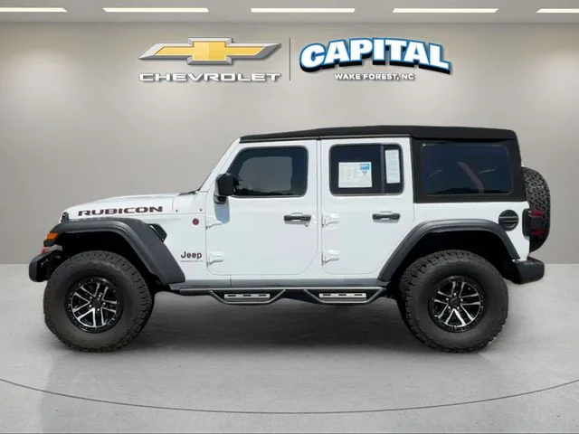 Used 2024 White Jeep Rubicon image 2
