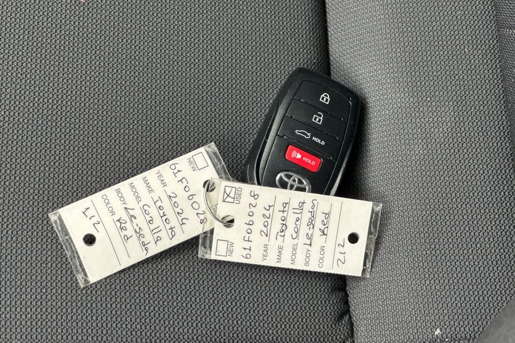 Certified Used 2024 Red Toyota LE image 10