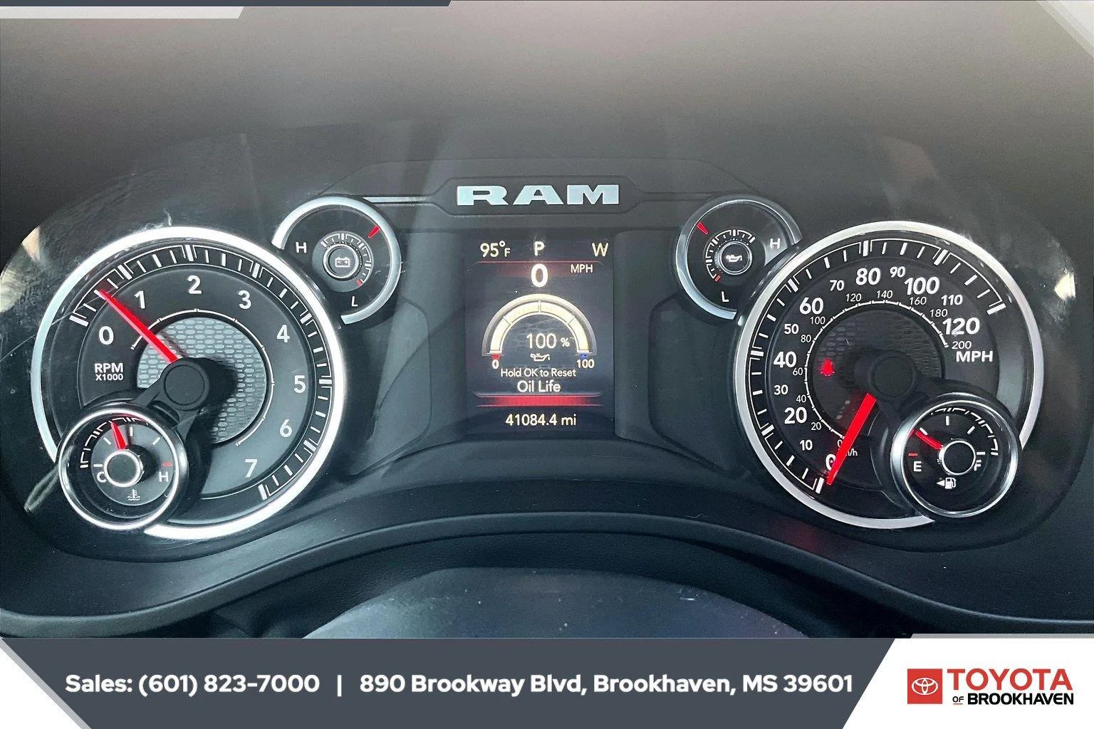 Used 2024 Patriot Blue Pearlcoat Ram Tradesman image 14