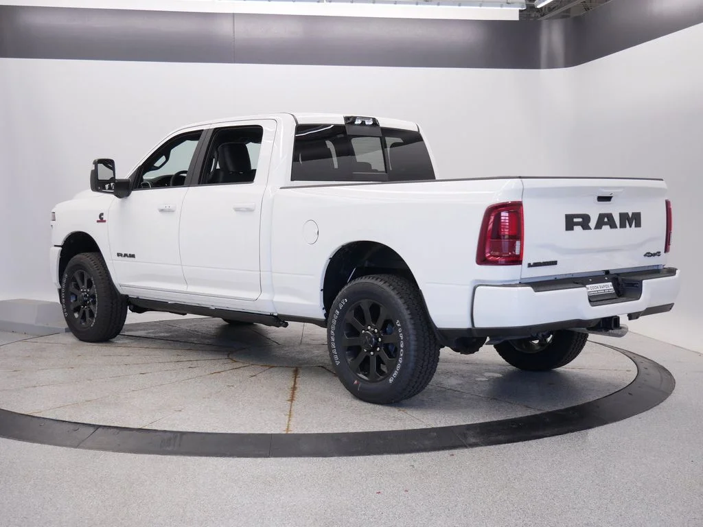 New 2026 Bright White Clear-Coat Exterior Paint Ram Laramie image 3