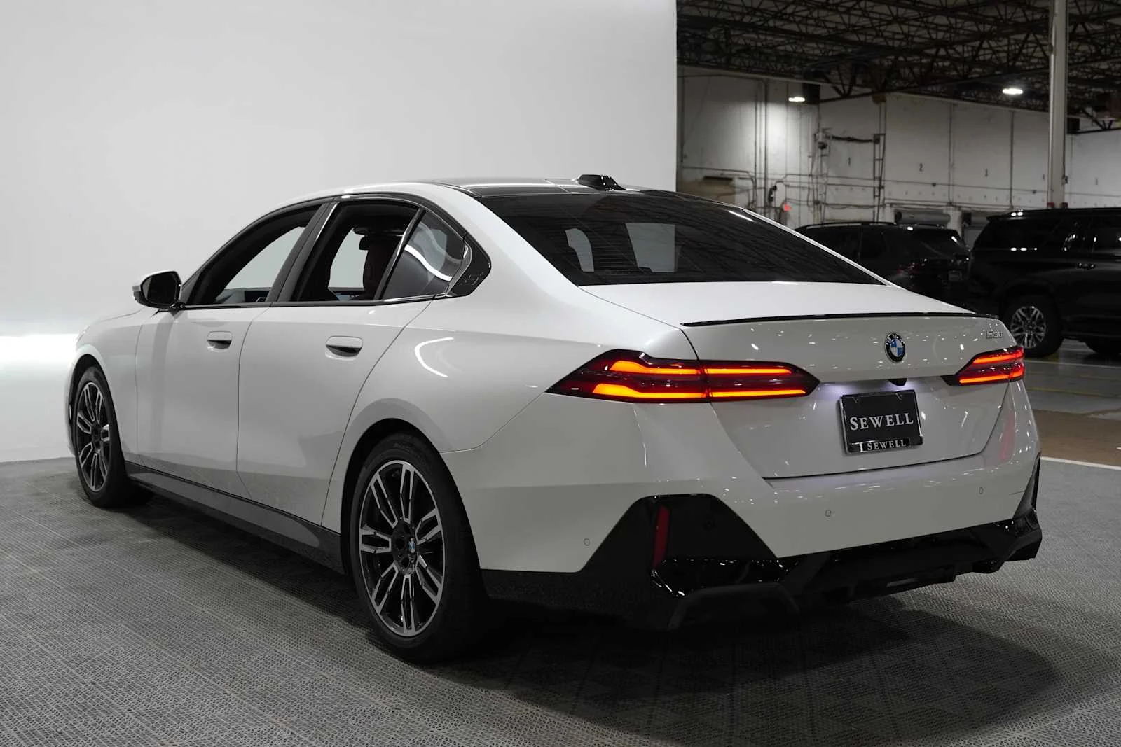 Certified Used 2024 Mineral White Metallic BMW 530i image 6