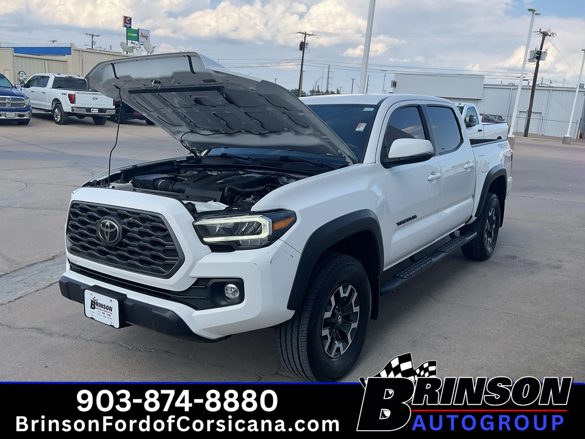 Used 2022 White Toyota TRD Off Road image 12