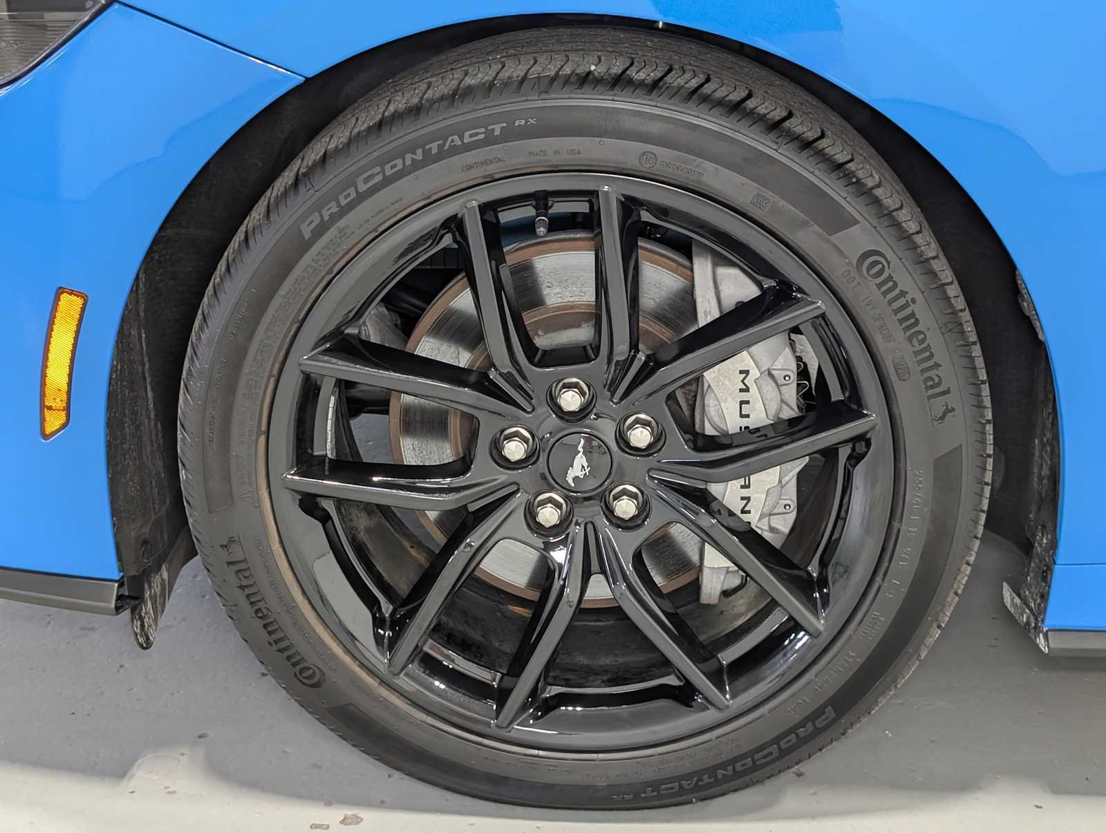 Used 2025 Grabber Blue Ford GT Premium image 3