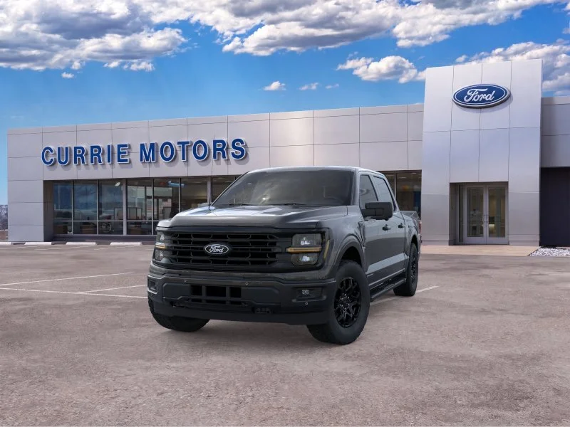 New 2026 Agate Black Metallic Ford XLT image 2