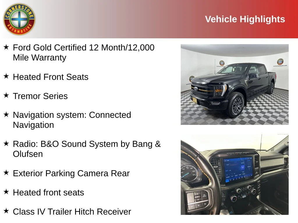 Certified 2023 Ford F-150 Tremor with VIN 1FTEW1E87PFA76234 for sale in Elk River, Minnesota