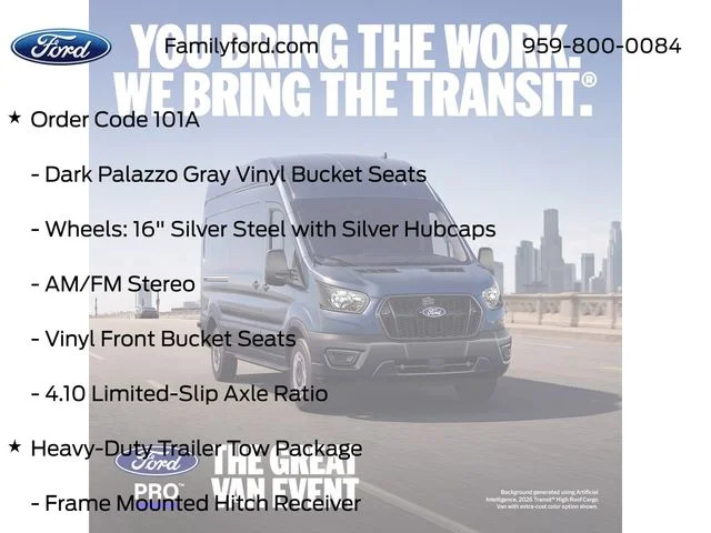 2026 Ford Transit Van Base - Photo 10