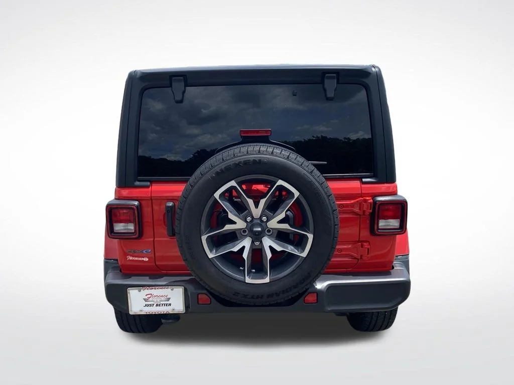 Used 2024 Red Jeep Sport S 4xe image 12