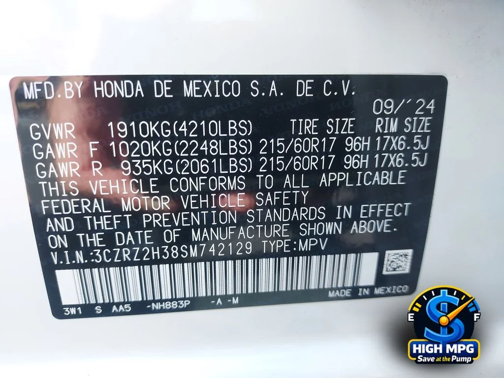 Certified Used 2025 White Honda LX image 34