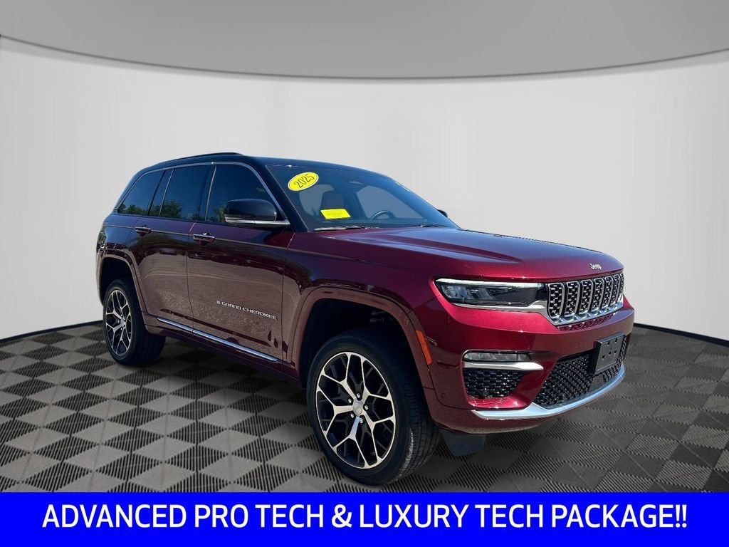 Used 2025 Red Jeep Summit Reserve image 7