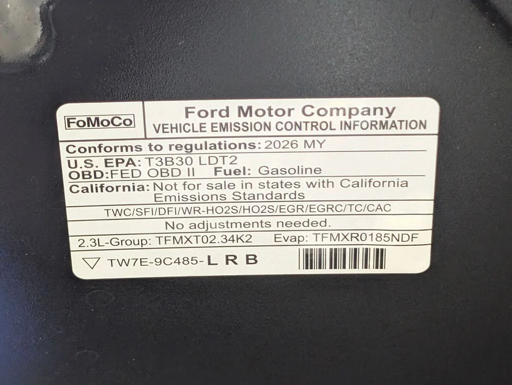 New 2026 Agate Black Metallic Ford Active image 24
