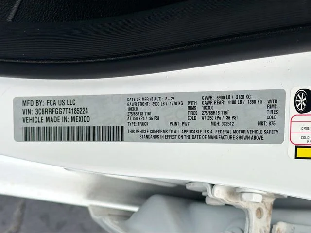 New 2026 Bright White Clearcoat RAM Tradesman image 30