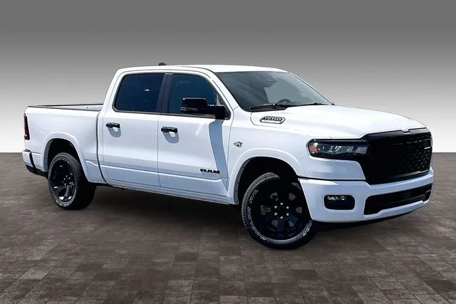New 2026 Bright White Clear-Coat Exterior Paint RAM Big Horn/Lone Star image 2