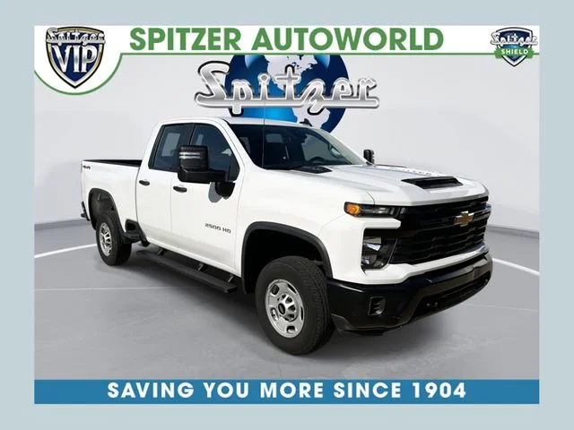 Used 2024 White Chevrolet Work Truck image 1