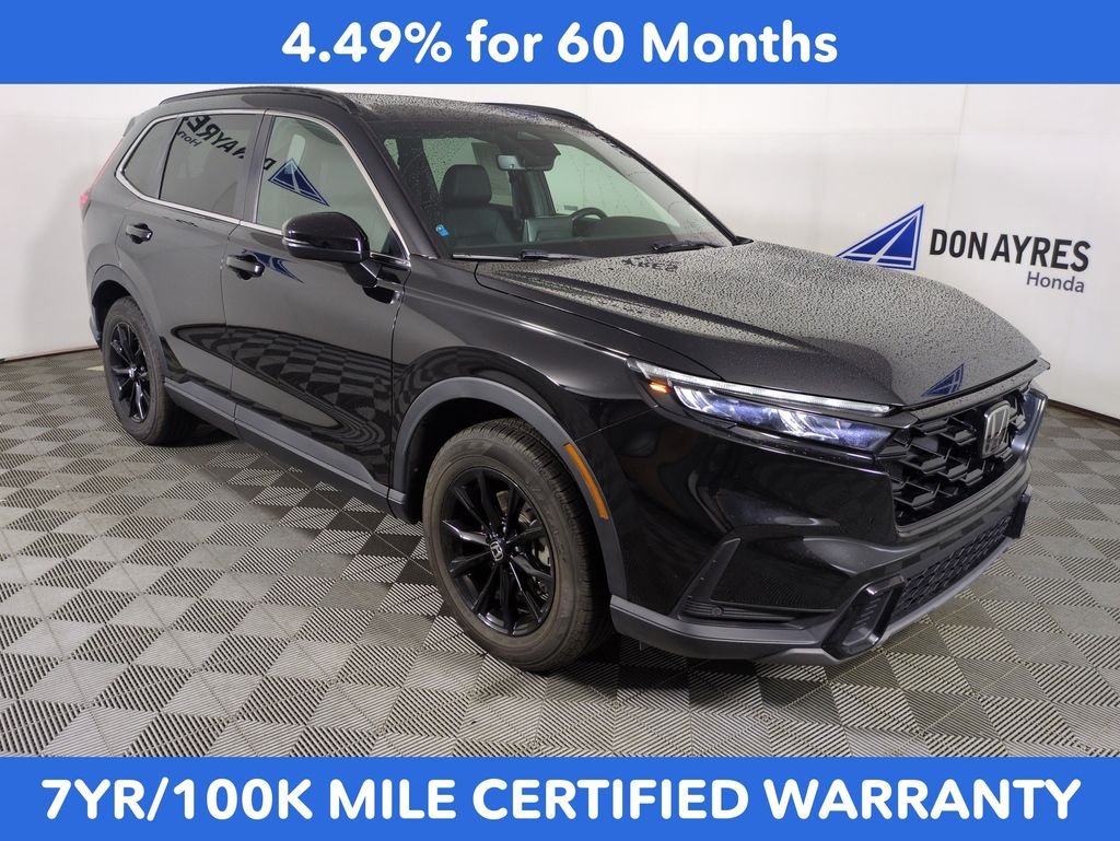 Certified Used 2024 Crystal Black Pearl Honda Sport-L image 7