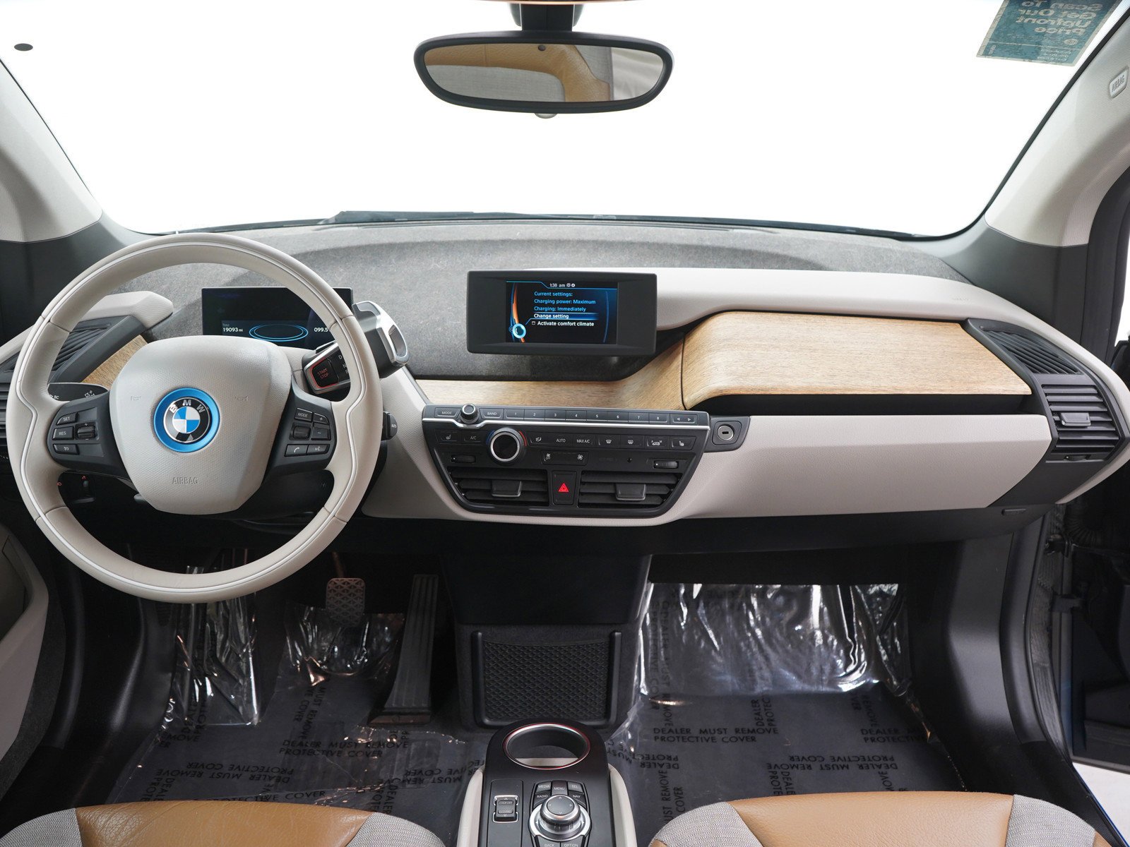 Used 2014 Andesite Silver Met w/BMW i Frozen Blue Accent BMW 4dr HB image 15