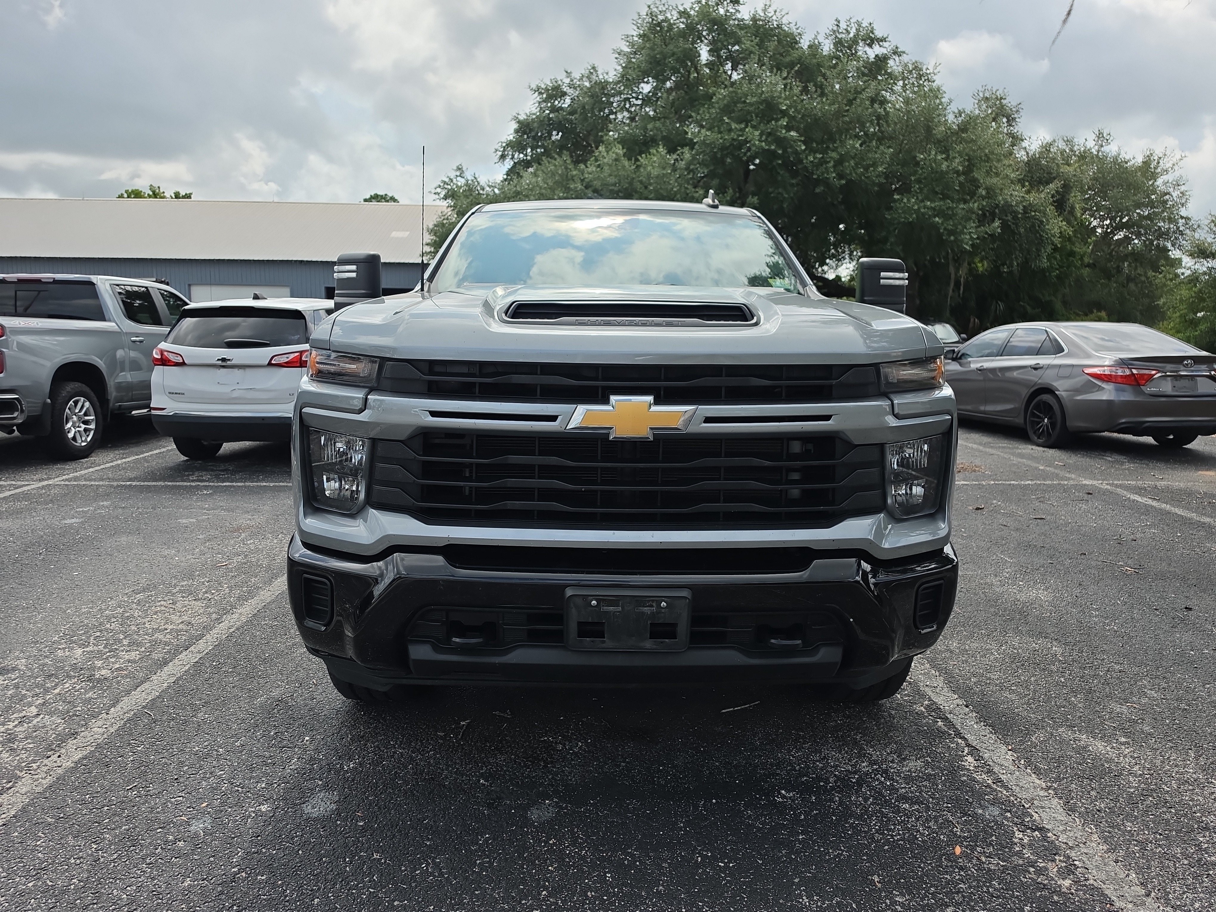 Used 2024 Sterling Gray Metallic Chevrolet Custom image 8
